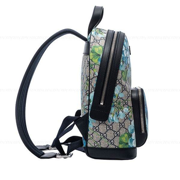 グッチ国内発■ハッピーブルーフラワー バックパック 546327 KU2QN 8493